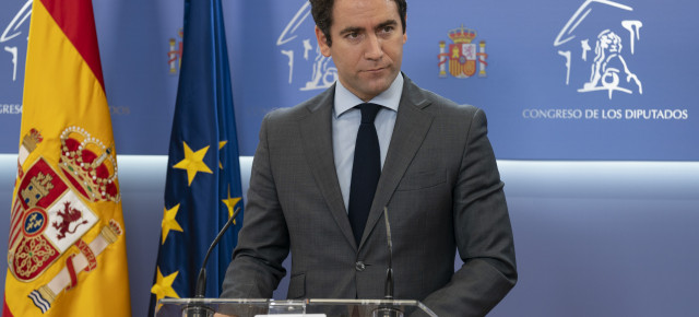 García Egea en el Congreso