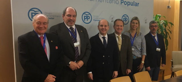 El Secretario Ejecutivo del PP en el Exterior, Ramón Moreno, se reúne con miembros del Consejo General de la Ciudadanía Española