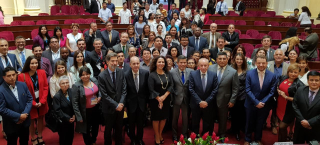 Ramón Moreno participa en el Encuentro Iberoamericano para la Concertación Política y Social, en Perú