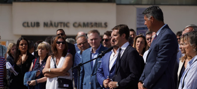 Pablo Casado en Cambrils