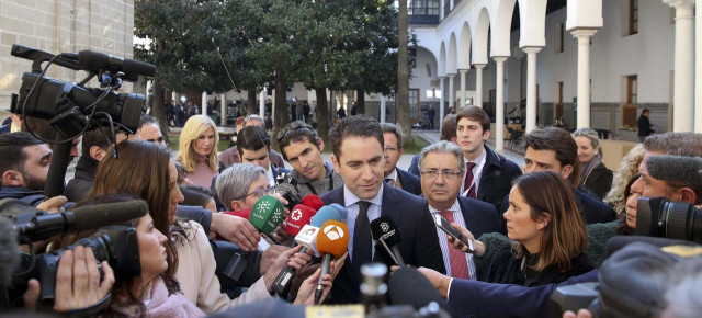 García Egea: “Lo más relevante que ha hecho la izquierda ha sido llamar a rodear un Parlamento democráticamente elegido”