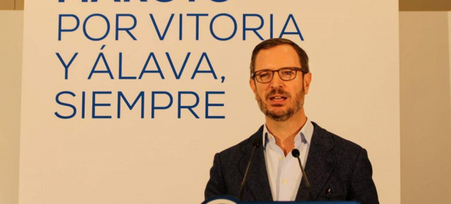 Javier Maroto en Vitoria