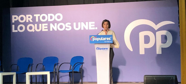 Cuca Gamarra en la Clausura de la Intermunicipal del Partido Popular de Palencia