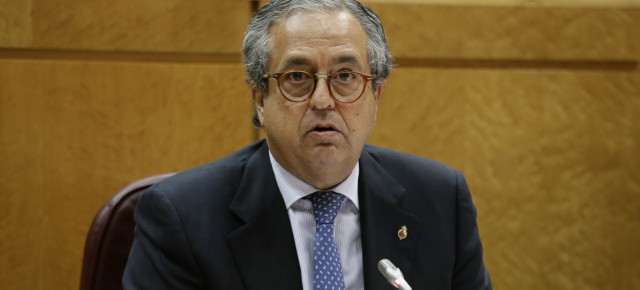 Antonio Alarcó en el Senado