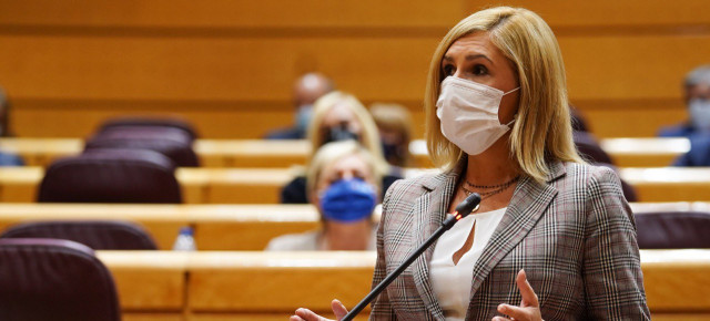 Salomé Pradas durante su intervención.