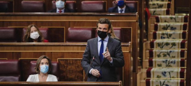 Pablo Casado en la Sesión de control al Gobierno