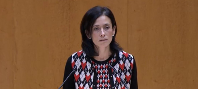La senadora del PP por Ávila, Patricia Rodríguez Calleja
