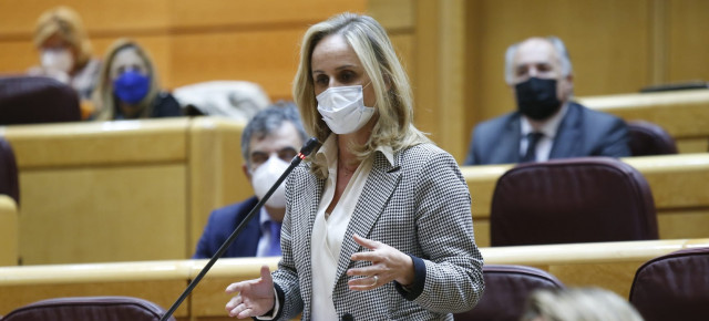 La senadora por Madrid del Grupo Parlamentario Popular (GPP), Ana Camíns