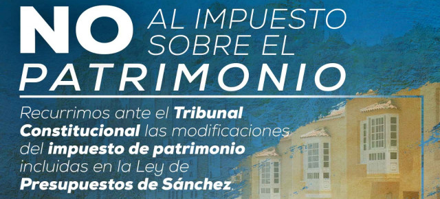 No al impuesto de patrimonio