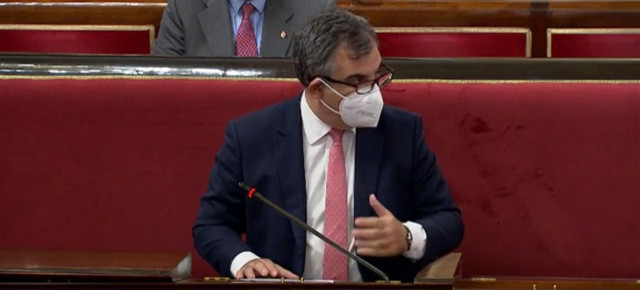 El senador del PP por Murcia, Juan María Vázquez
