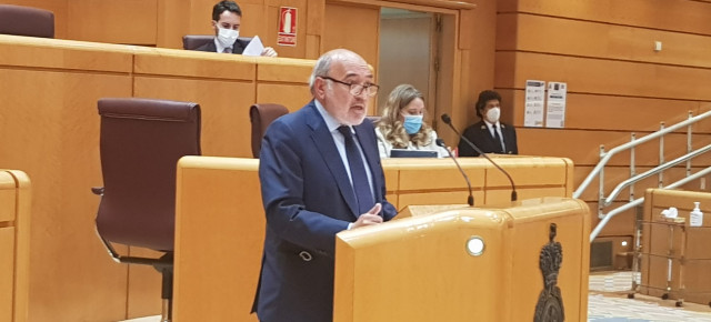 El senador del Grupo Popular por Zaragoza, José Manuel Aranda