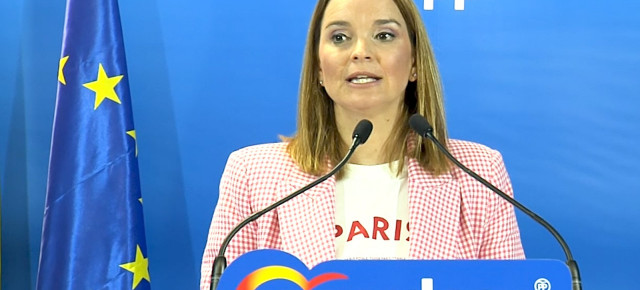 Marga Prohens en rueda de prensa