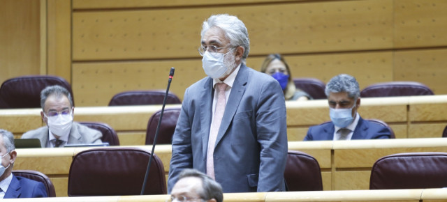 El portavoz de Sanidad del Grupo Parlamentario Popular en el Senado y senador por Madrid, Eduardo Raboso