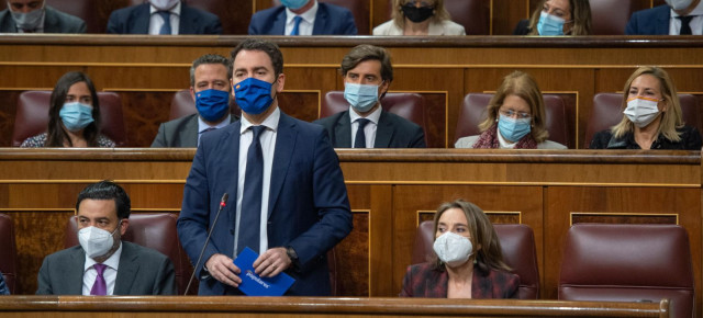 Teodoro García Egea en la Sesión de Control 