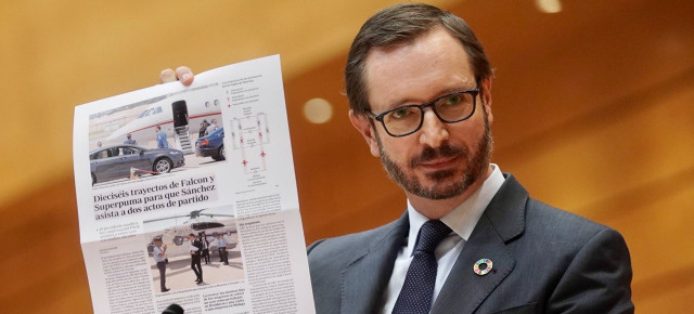 Javier Maroto en el Pleno del Senado