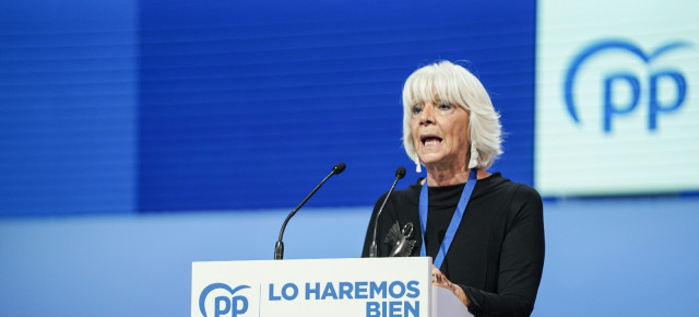 Teófila Martínez Hoy, en el XX Congreso Nacional del Partido Popular
