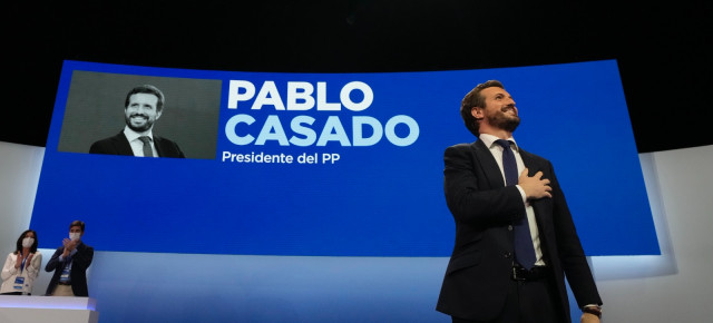 Pablo Casado en el XX Congreso Nacional