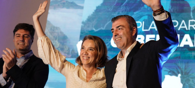 Cuca Gamarra y Manuel Domínguez en la Convención del Partido Popular de Canarias, Un plan para gobernar.  