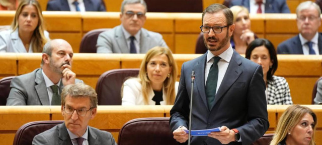 Javier Maroto durante su intervención.