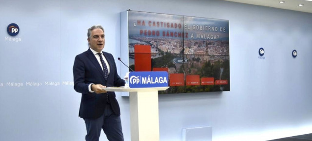 Elías Bendodo, coordinador general del PP