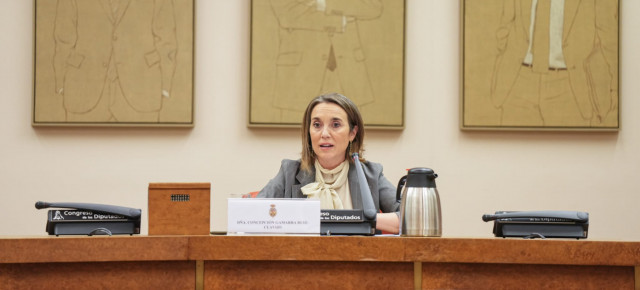 La secretaria general del Partido Popular y portavoz del GPP en el Congreso, Cuca Gamarra