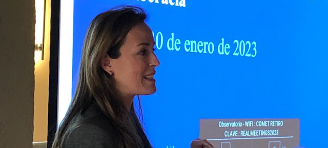 La vicesecretaria de Políticas Sociales, Carmen Navarro