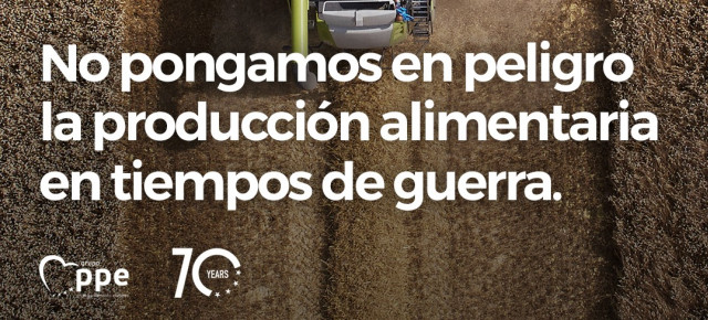 No pongamos en peligro la producción alimentaria en tiempos de guerra 