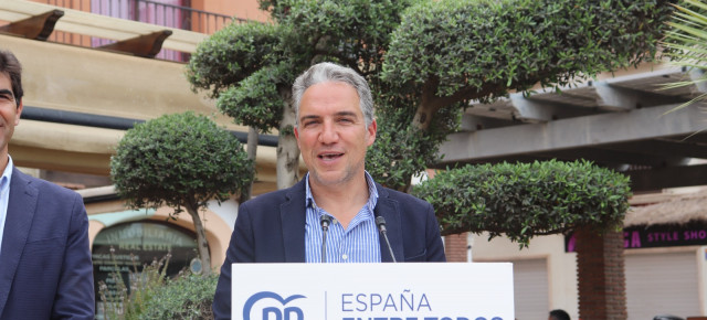 El coordinador general del PP, Elías Bendodo