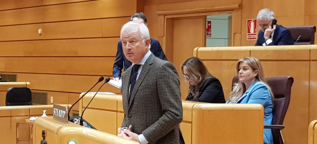 El senador del PP por Aragón, Eloy Suárez