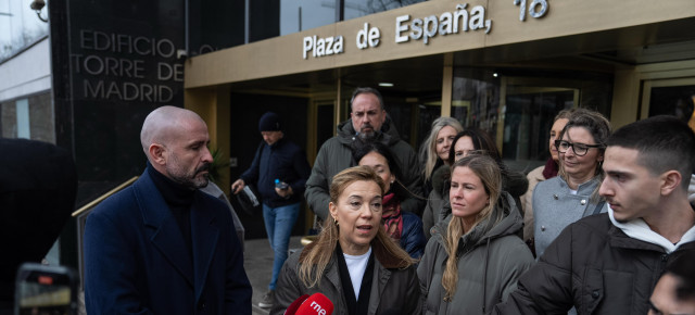 Ana Alós en declaraciones a los medios