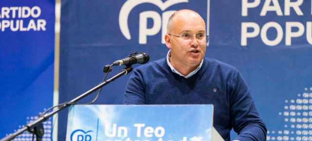 Miguel Tellado, durante un acto de Coruña 