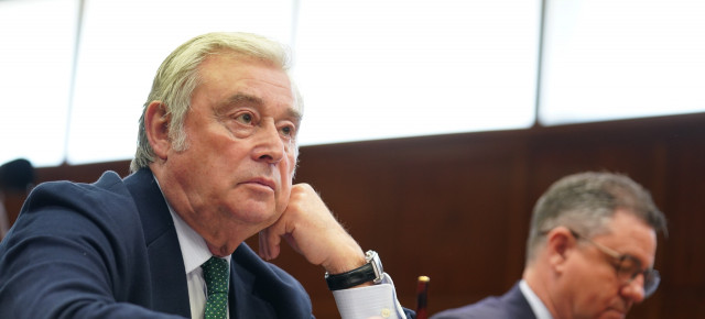 José Manuel Barreiro en el Senado