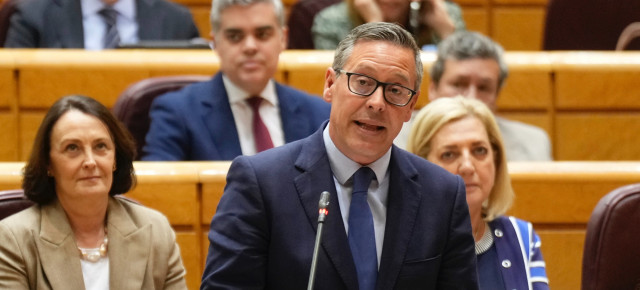 Alfonso Serrano en el Senado Alfonso Serrano en el Senado