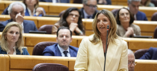 Alicia García en el Senado