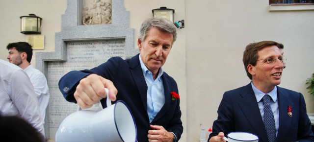 Alberto Núñez Feijóo y Almeida en San Isidro