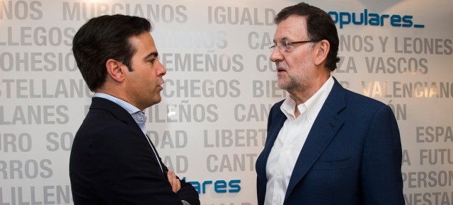 Pablo Zalba junto al Presidente Mariano Rajoy