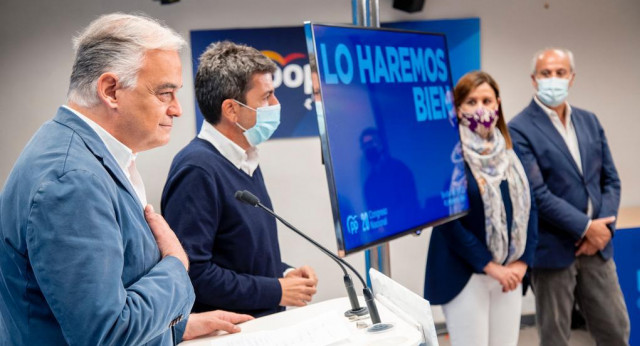 Esteban González Pons presenta el lema y el logo de campaña del XX Congreso Nacional