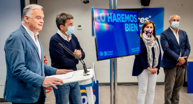 Esteban González Pons presenta el lema y el logo de campaña del XX Congreso Nacional