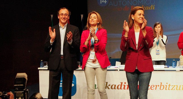 Inauguración del 14 Congreso del PP del País Vasco