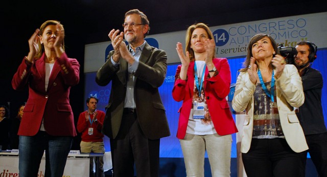 Clausura del 14 Congreso del PP del País Vasco