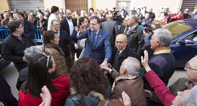 Mariano Rajoy visita La Roda