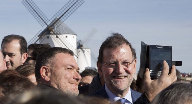 Mariano Rajoy en Campo de Criptana