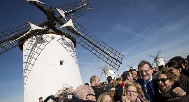 Mariano Rajoy en Campo de Criptana