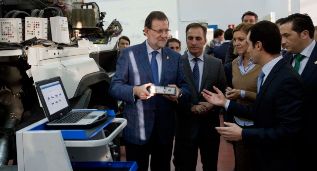 Mariano Rajoy visita empresa Cojali