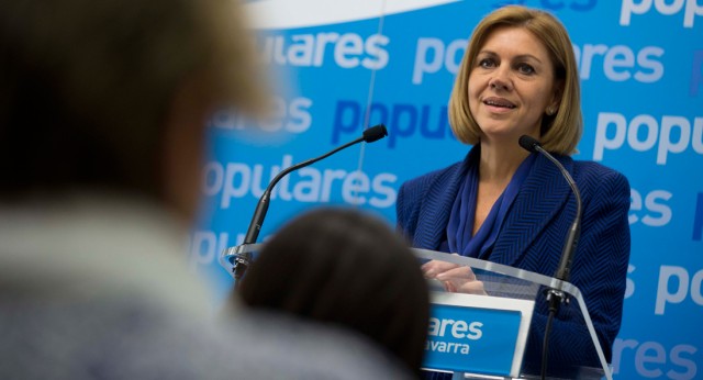 Mª Dolores de Cospedal preside la Junta Directiva PP Pamplona