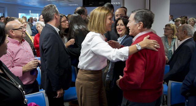 Cospedal preside la reunión de la Junta Directiva del PP de Granada