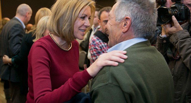 La secretaria general del PP, Mª Dolores de Cospedal, visita Tarragona