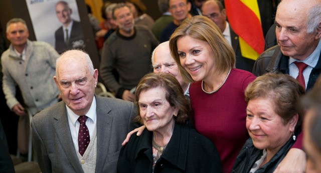 La secretaria general del PP, Mª Dolores de Cospedal, visita Tarragona