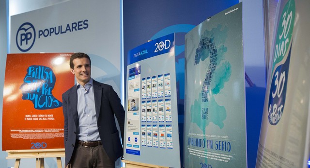  Pablo Casado presenta la campaña para las elecciones generales 