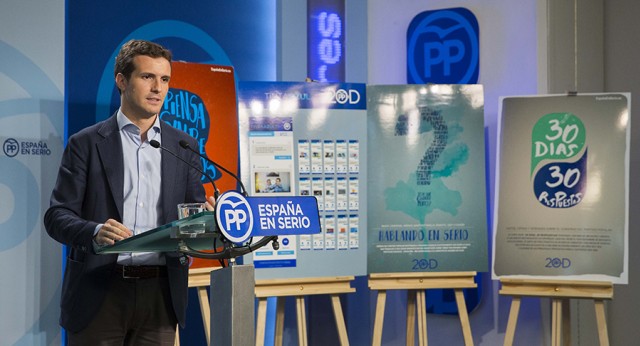 Pablo Casado presenta la campaña para las elecciones generales 